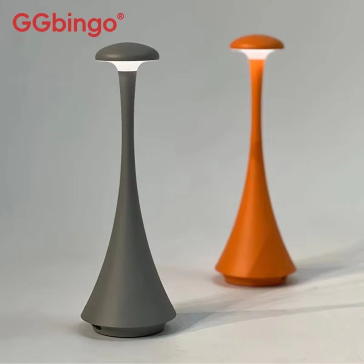 Modern Mushroom Touch Rechargeable Table Lamp